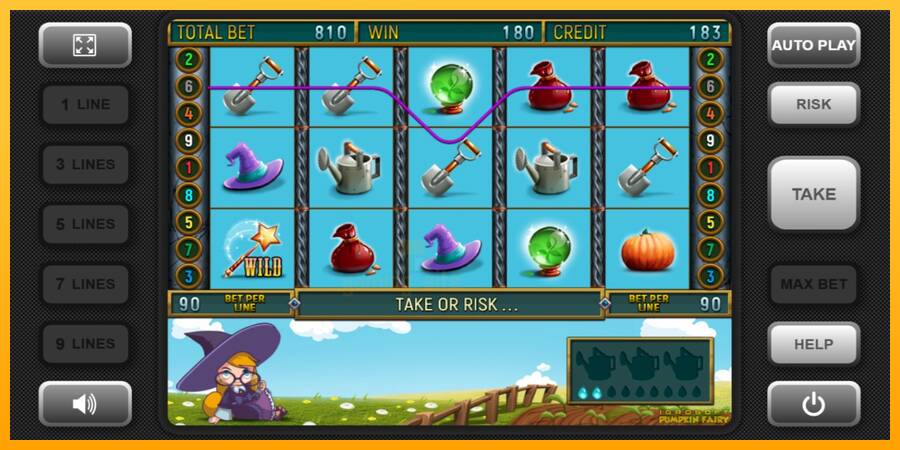 Pumpkin Fairy gaming machine for money, picture 2