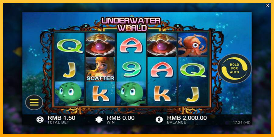 Underwater World gaming machine for money, picture 2