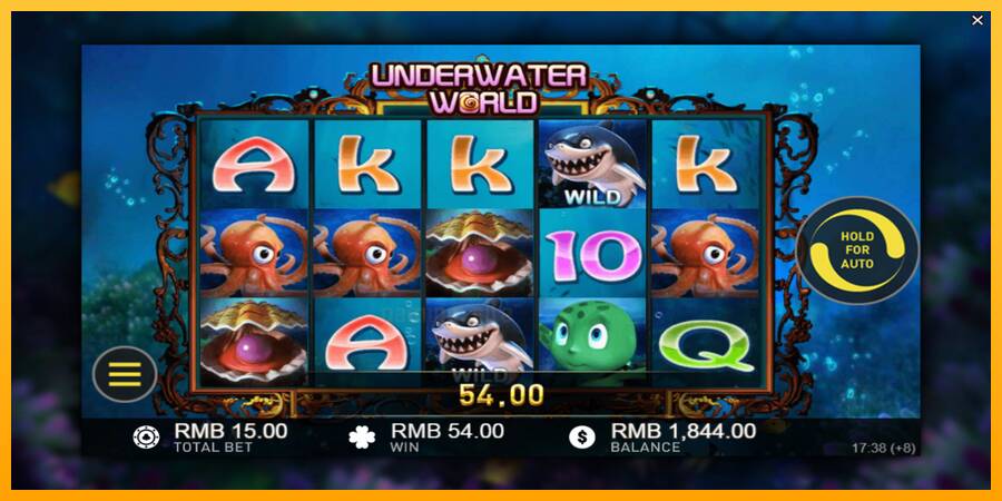 Underwater World gaming machine for money, picture 3