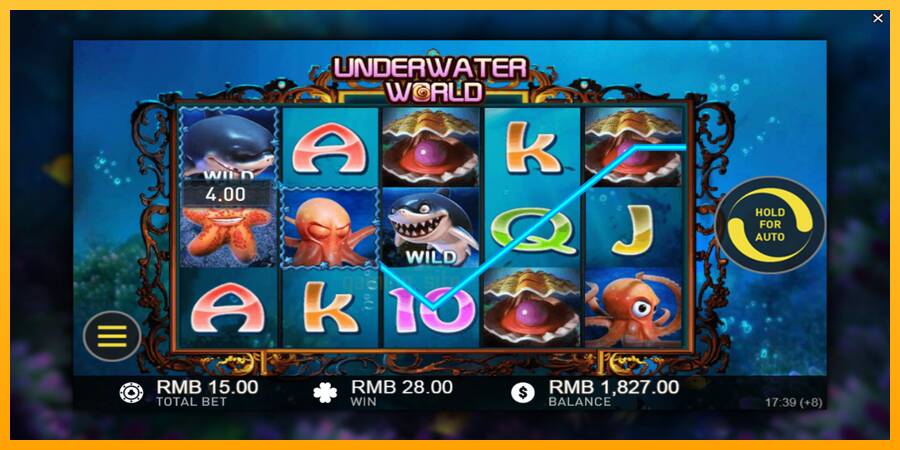 Underwater World gaming machine for money, picture 4