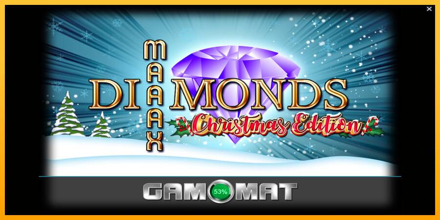 Maaax Diamonds Christmas Edition gaming machine for money, picture 1