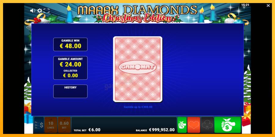 Maaax Diamonds Christmas Edition gaming machine for money, picture 4