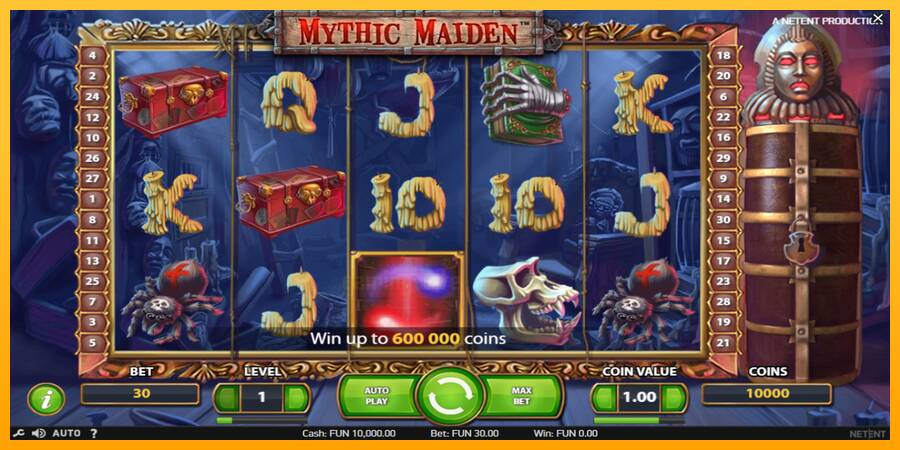 Mythic Maiden gaming machine for money, picture 1