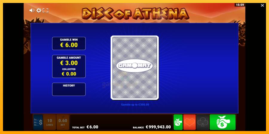 Disc of Athena gaming machine for money, picture 4