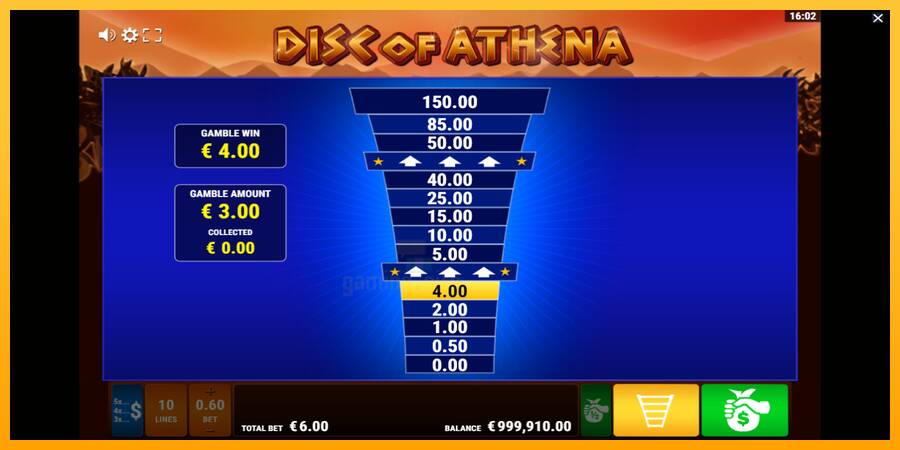 Disc of Athena gaming machine for money, picture 6