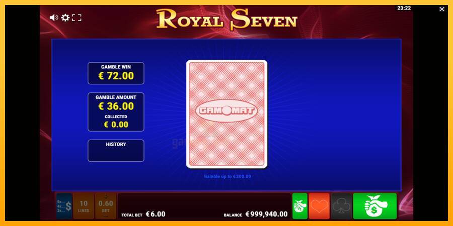 Royal Seven gaming machine for money, picture 4