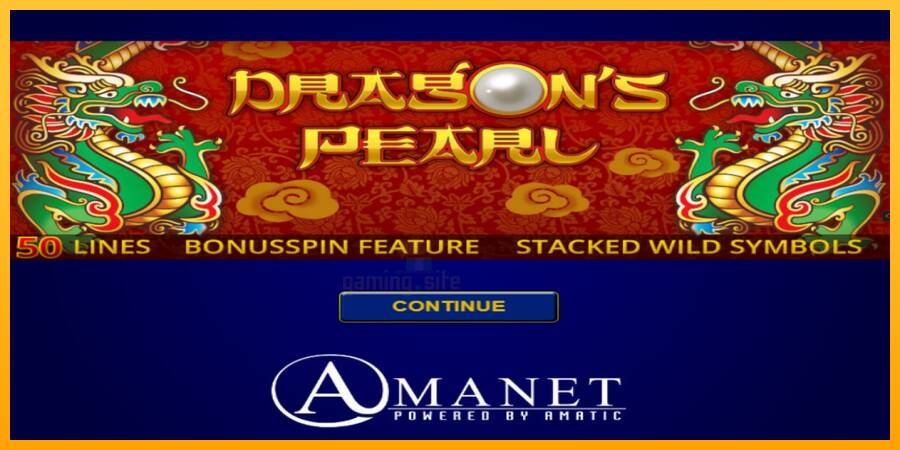 Dragons Pearl gaming machine for money, picture 1