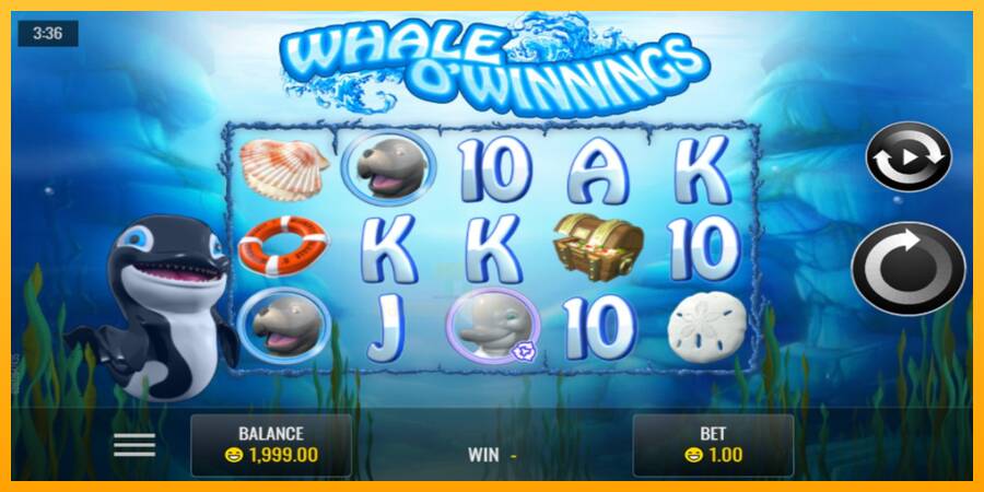 Whale O’Winnings gaming machine for money, picture 1