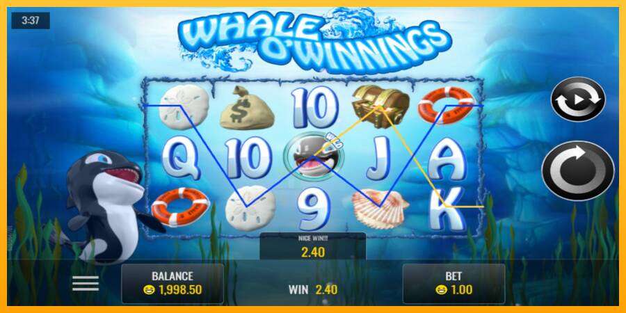 Whale O’Winnings gaming machine for money, picture 2