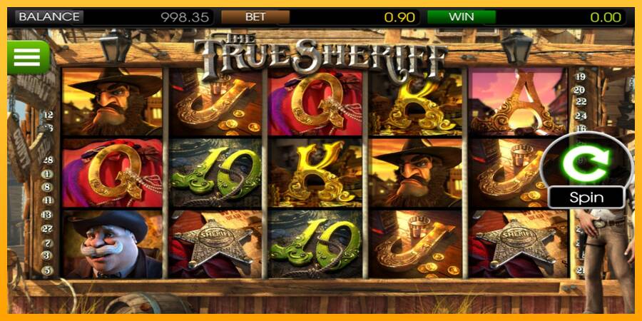 The True Sheriff gaming machine for money, picture 1