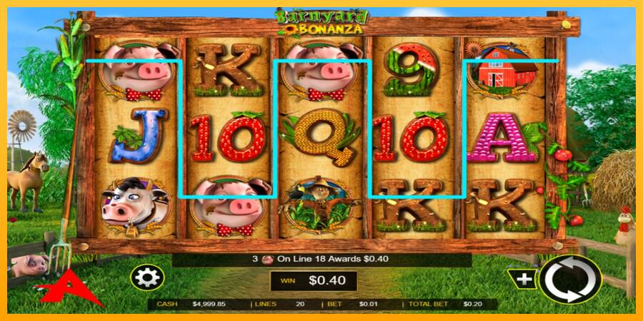 Barnyard Bonanza gaming machine for money, picture 2