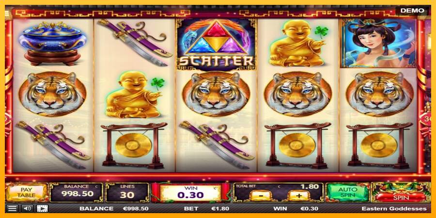 Eastern Goddesses gaming machine for money, picture 2