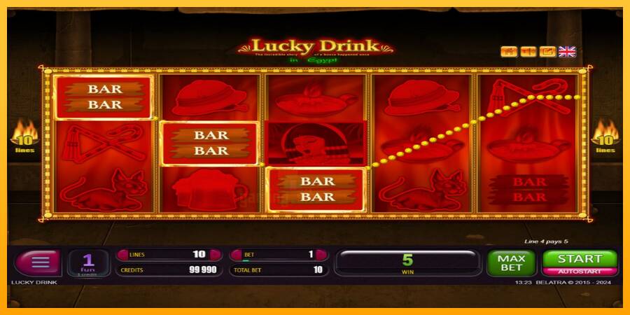 Lucky Drink In Egypt gaming machine for money, picture 2