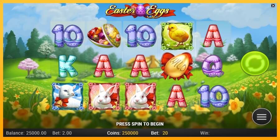 Easter Eggs gaming machine for money, picture 2