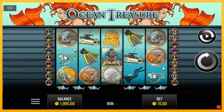 Ocean Treasure gaming machine for money, picture 1