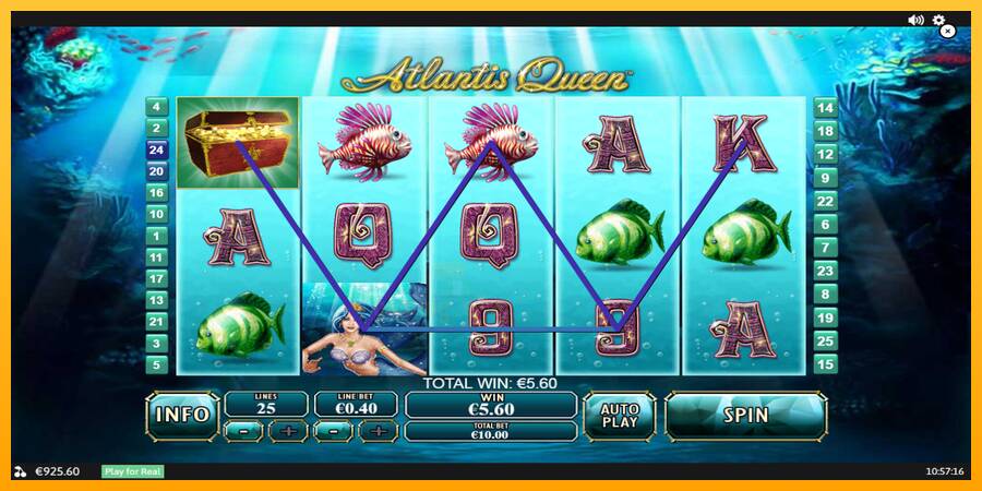 Atlantis Queen gaming machine for money, picture 3