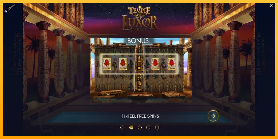 Temple of Luxor gaming machine for money, picture 1