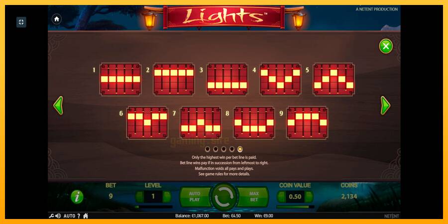 Lights gaming machine for money, picture 7