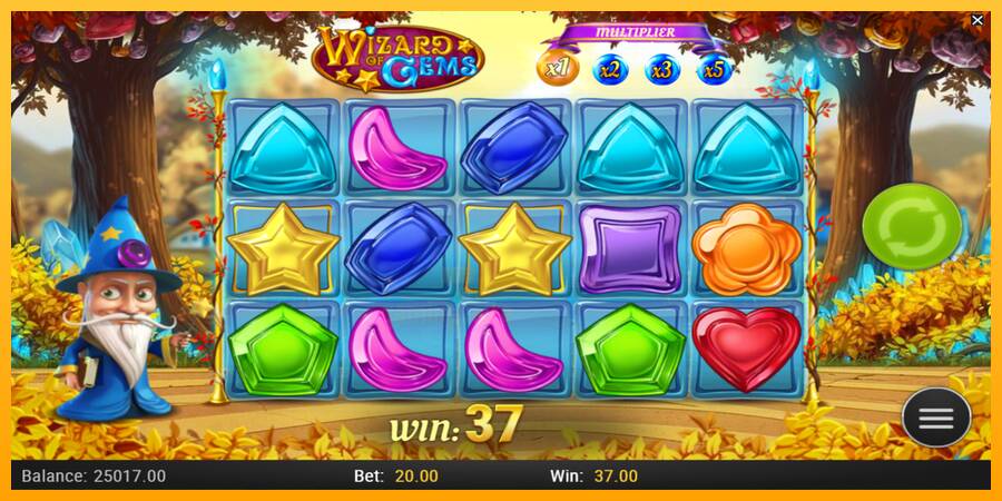 Wizard of Gems gaming machine for money, picture 3