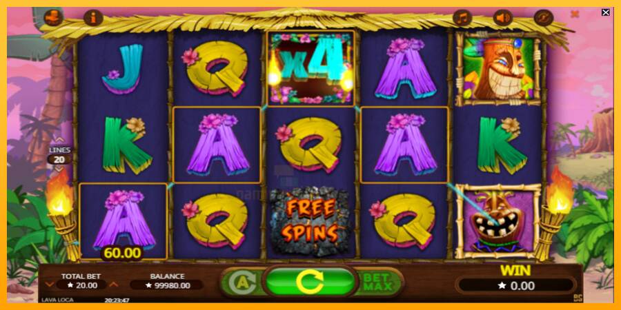 Lava Loca gaming machine for money, picture 2