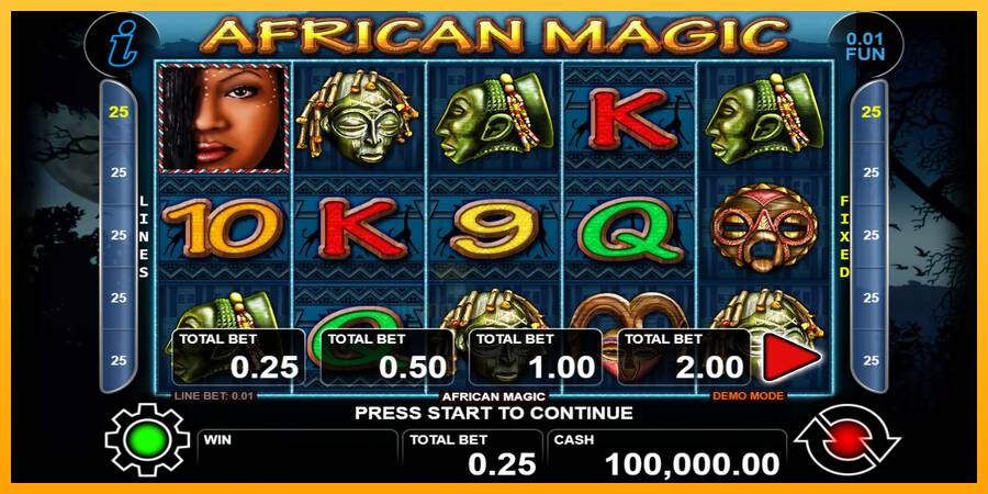 African Magic gaming machine for money, picture 1