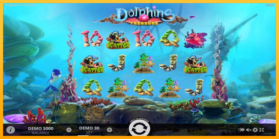 Dolphins Treasure gaming machine for money, picture 1