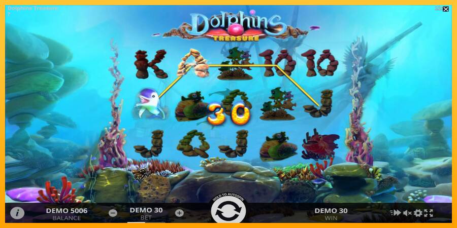 Dolphins Treasure gaming machine for money, picture 3