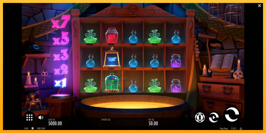 Frog Grog gaming machine for money, picture 1