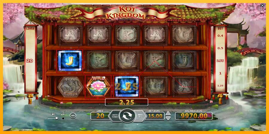 Koi Kingdom gaming machine for money, picture 4