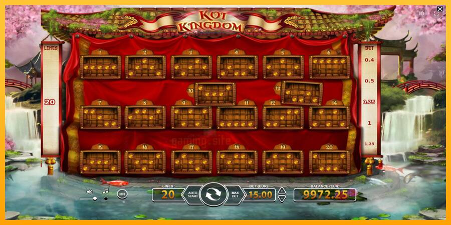 Koi Kingdom gaming machine for money, picture 6