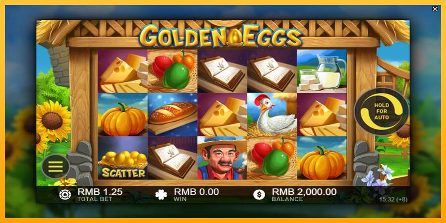 Golden Eggs gaming machine for money, picture 2