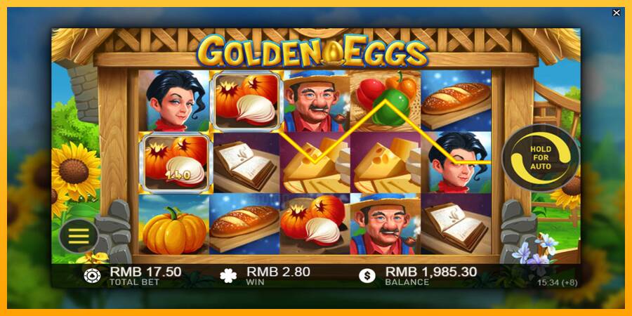 Golden Eggs gaming machine for money, picture 3