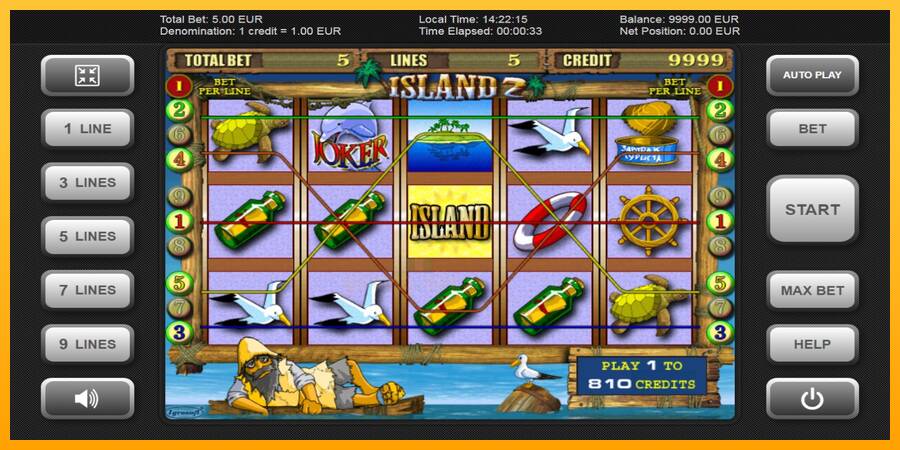 Island 2 gaming machine for money, picture 2