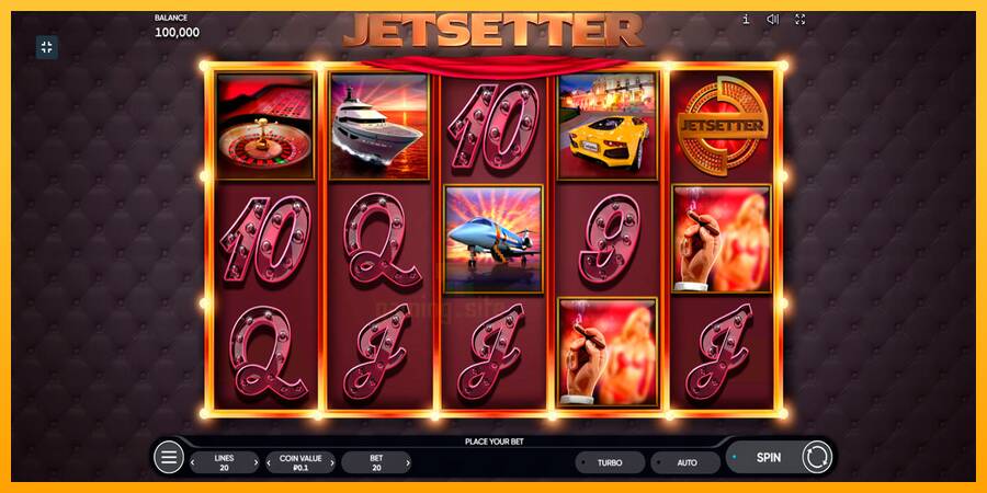 Jetsetter gaming machine for money, picture 1