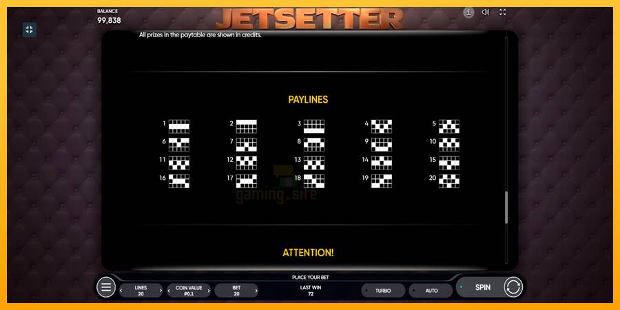 Jetsetter gaming machine for money, picture 7