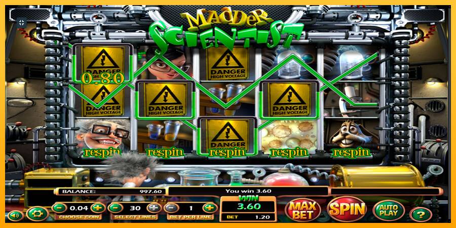 Madder Scientist gaming machine for money, picture 5