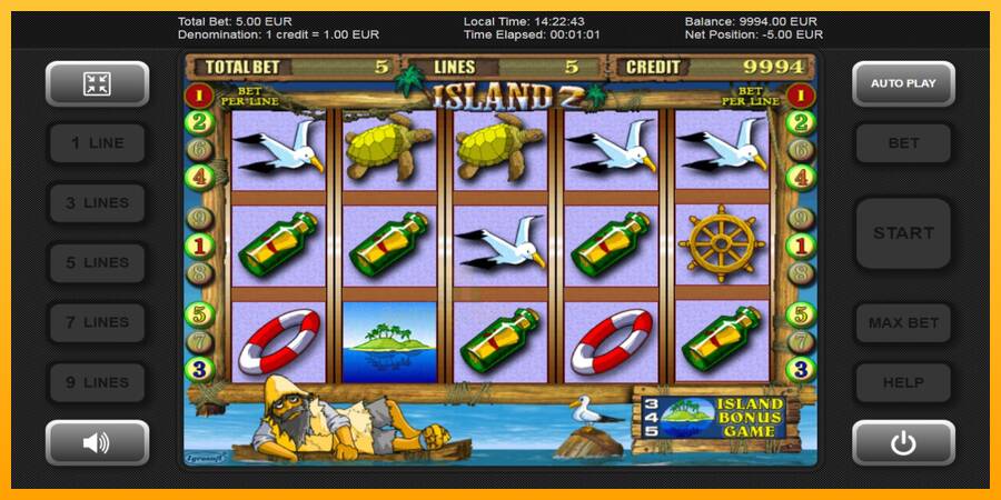 Island 2 gaming machine for money, picture 3