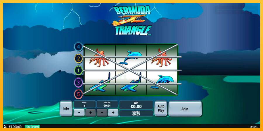 Bermuda Triangle gaming machine for money, picture 1