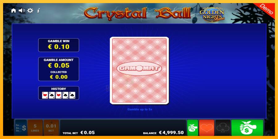 Crystal Ball Golden Nights gaming machine for money, picture 3