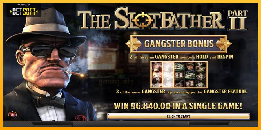 The Slotfather 2 gaming machine for money, picture 1