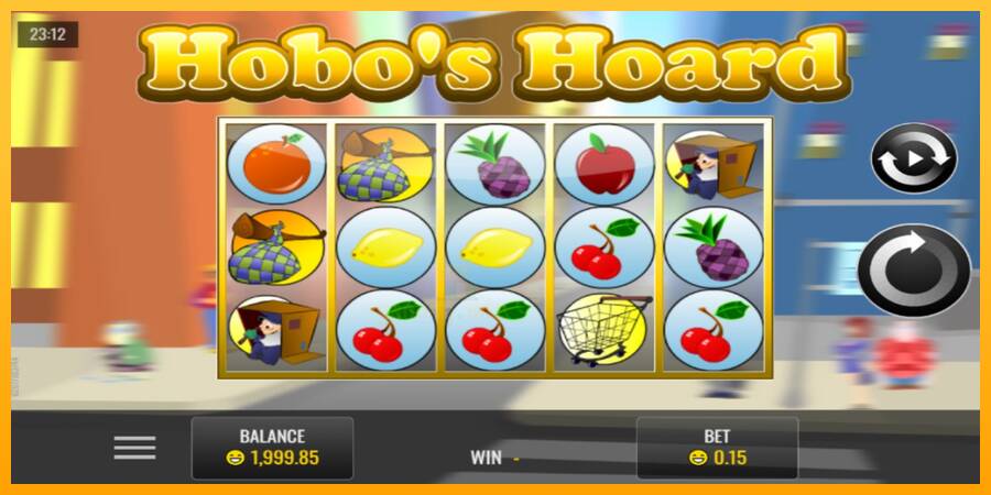 Hobo’s Hoard gaming machine for money, picture 1