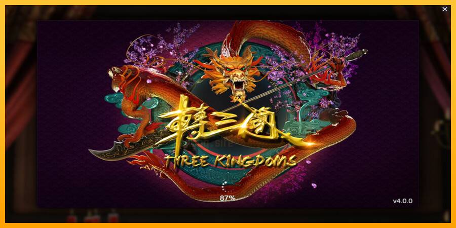 Three Kingdoms gaming machine for money, picture 1