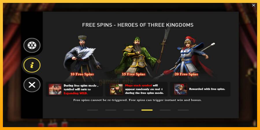 Three Kingdoms gaming machine for money, picture 7