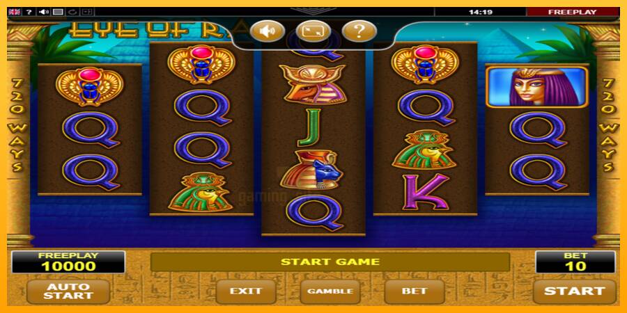 Eye of Ra gaming machine for money, picture 2