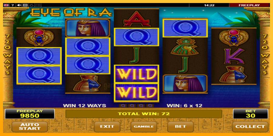 Eye of Ra gaming machine for money, picture 5