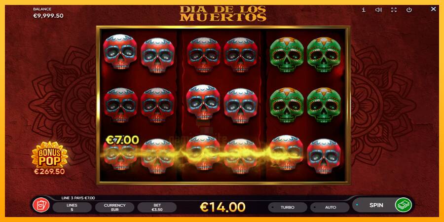 Dia de Los Muertos gaming machine for money, picture 4