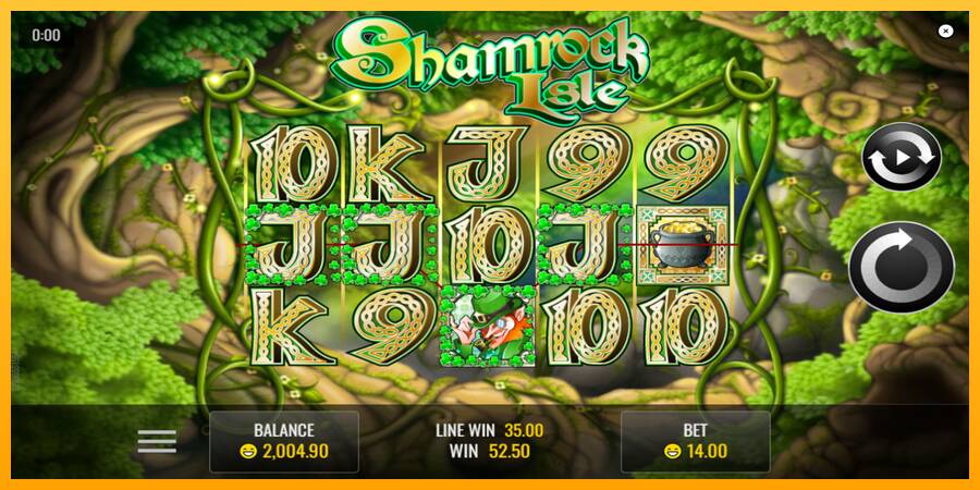 Shamrock Isle gaming machine for money, picture 4