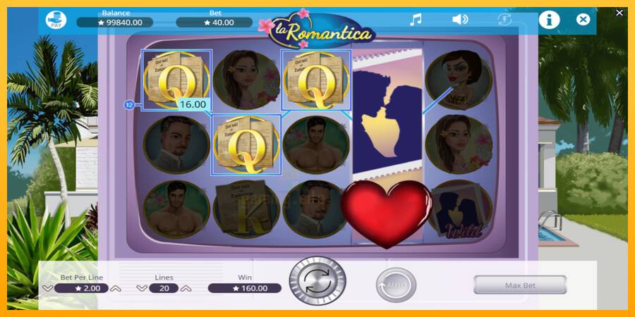 La Romantica gaming machine for money, picture 3