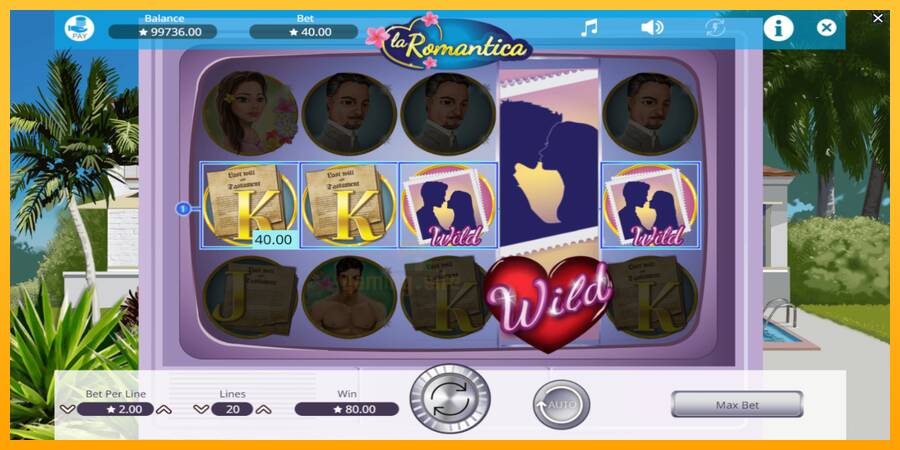 La Romantica gaming machine for money, picture 4