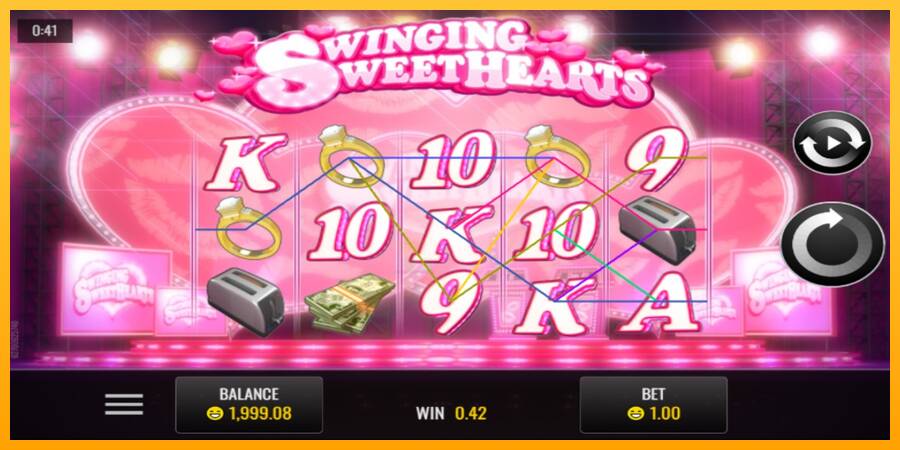 Swinging Sweethearts gaming machine for money, picture 1